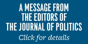 The Journal Of Politics 